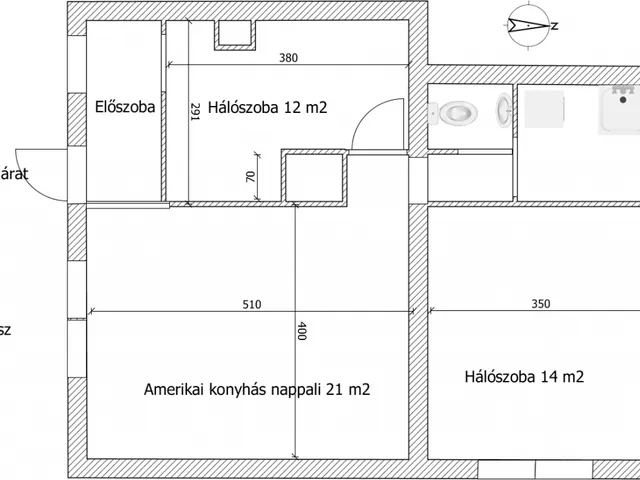 Eladó lakás Budapest XII. kerület 56 nm