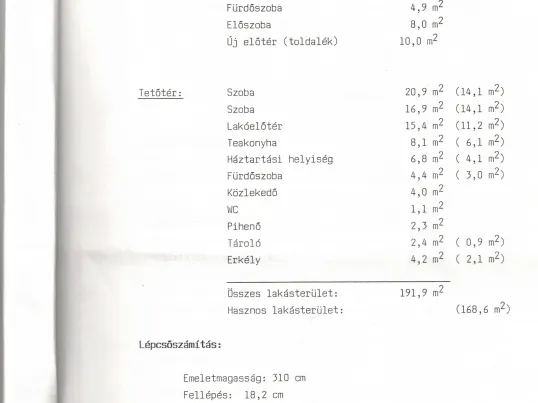 Eladó ház Budapest XXI. kerület, Virág utca 170 nm