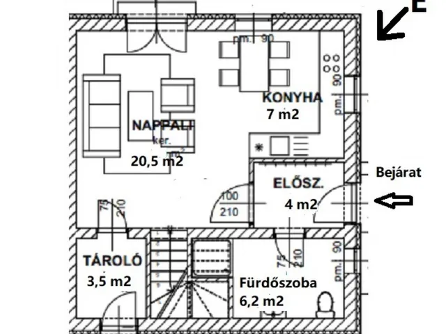 Eladó lakás Budapest XIX. kerület, Batthyaány utca 89 nm