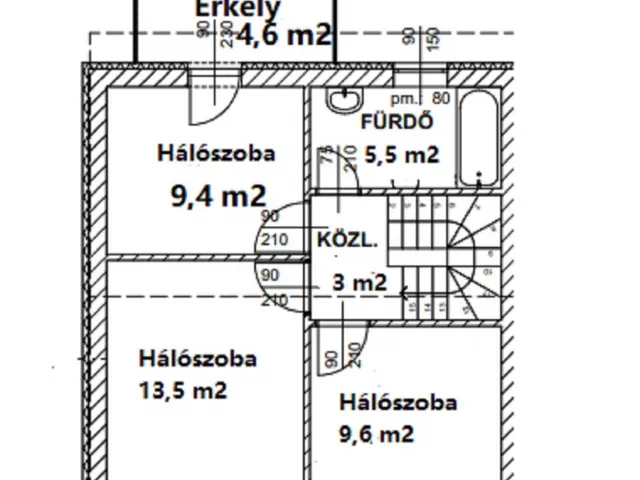 Eladó lakás Budapest XIX. kerület, Batthyaány utca 89 nm