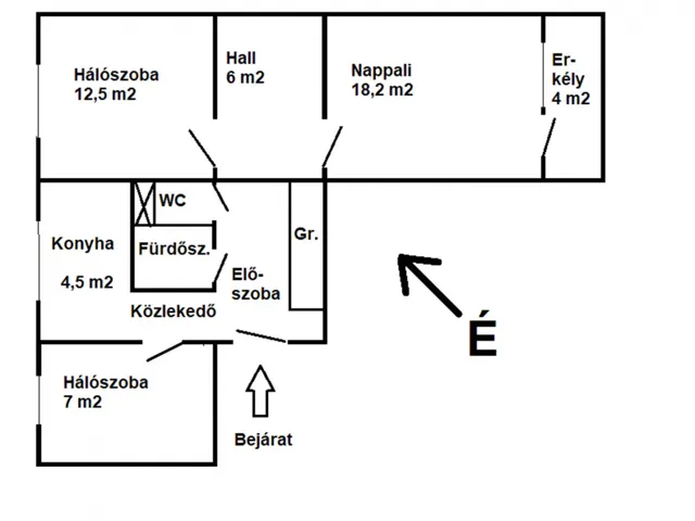 Eladó lakás Budapest XIX. kerület 62 nm