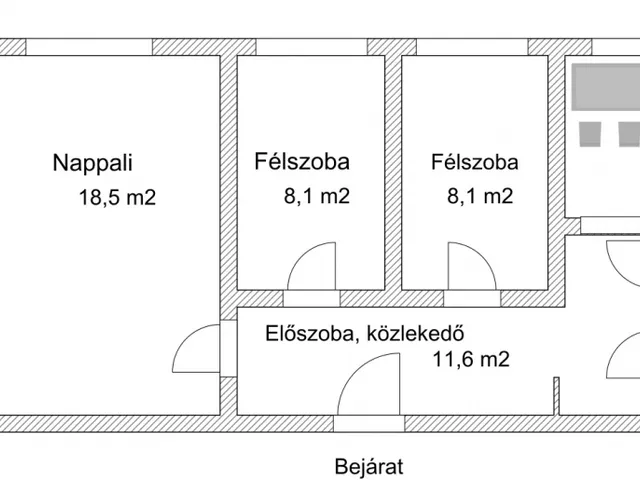 Eladó lakás Budapest XIX. kerület, Zrínyi utca 59 nm