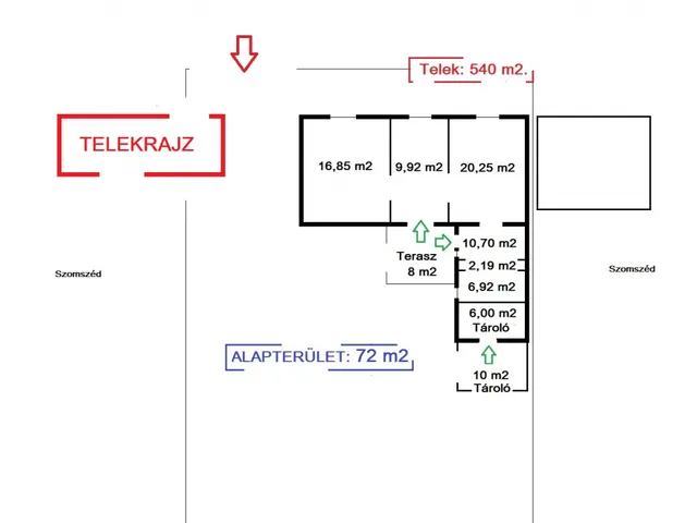 Eladó ház Budapest XVIII. kerület, Szemeretelep 72 nm