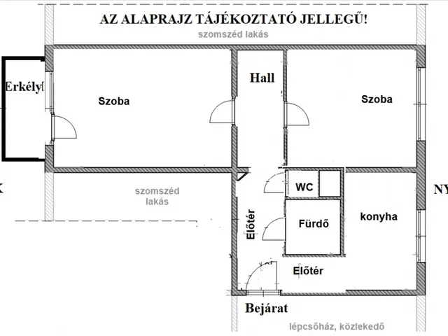 Eladó lakás Budapest XVIII. kerület, Havanna utca 53 nm