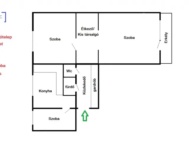 Eladó lakás Budapest XVIII. kerület, Havanna utca 60 nm