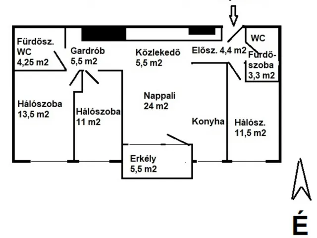 Eladó lakás Budapest VIII. kerület, Corvin sétány utca 83 nm