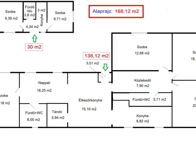 Eladó ház Budapest XVIII. kerület, Bélatelep 168 nm