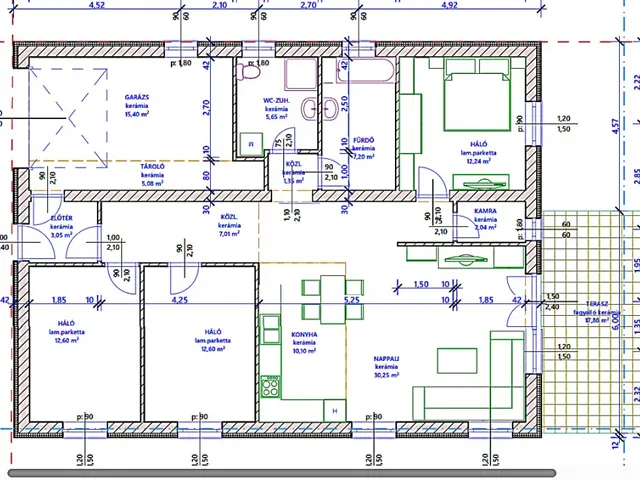 Eladó ház Érd, Fenyves Parkvárosi utca 125 nm