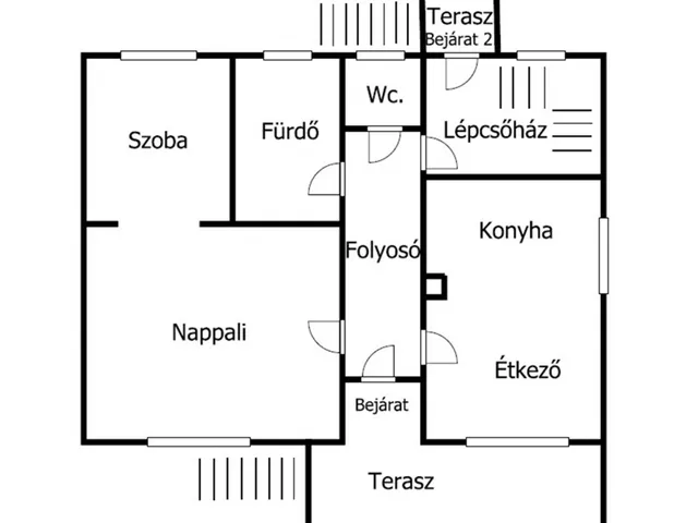 Eladó ház Érd, Sándor utca környékén 110 nm