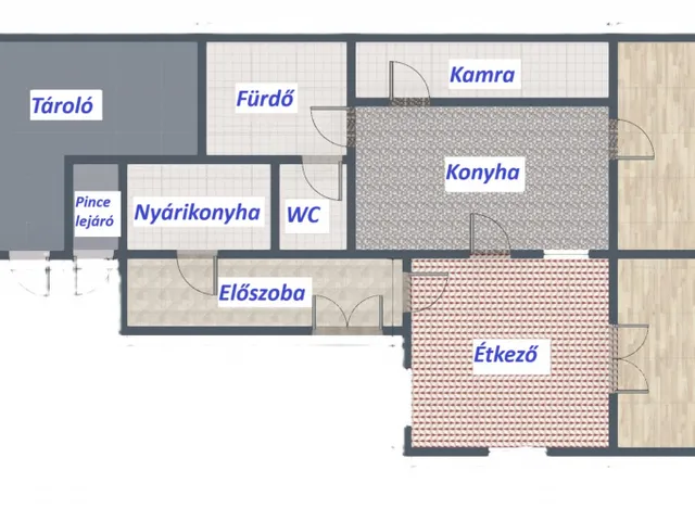 Eladó ház Makád 85 nm