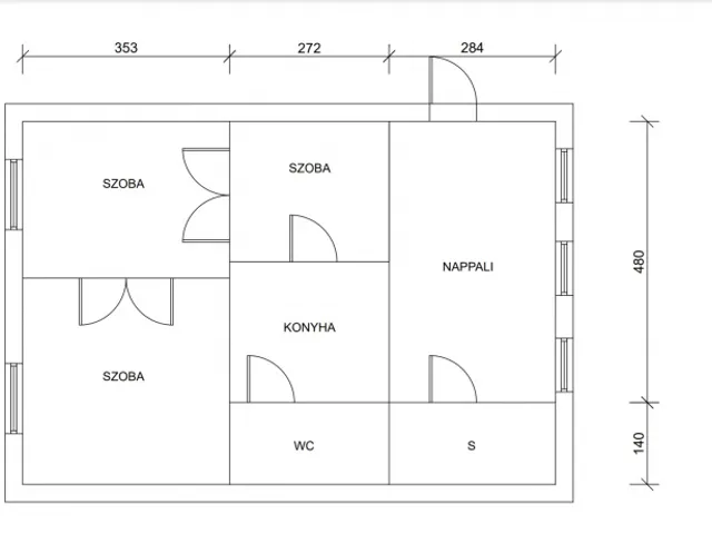 Eladó ház Halásztelek 60 nm