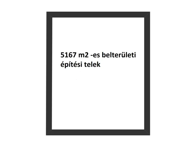 Eladó telek Cegléd, Városközpont közeli utca 5167 nm