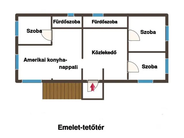 Eladó ház Vecsés, Városközpont közeli utca 110 nm