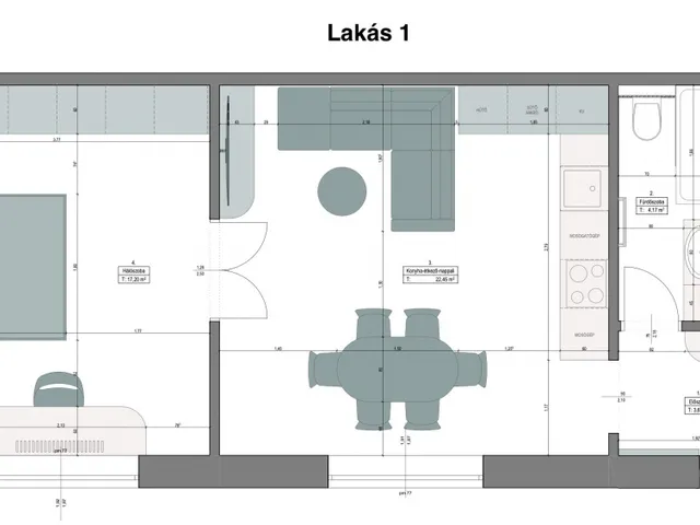 Eladó lakás Budapest XIII. kerület 65 nm