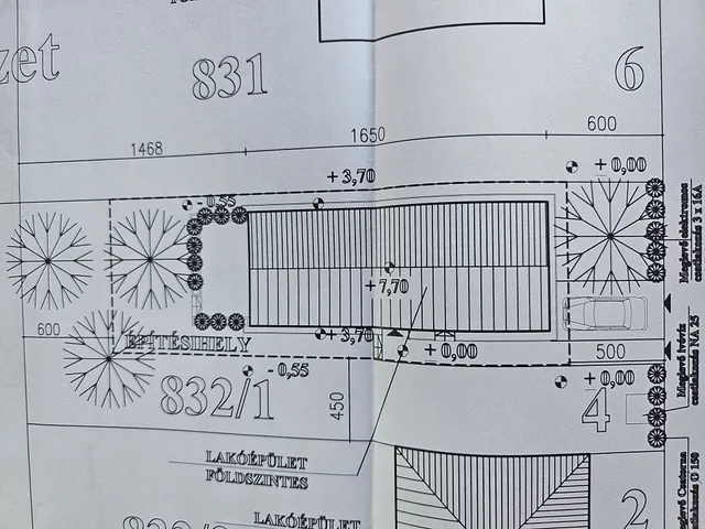 Eladó telek Kerepes, Mogyoródi közeli út 534 nm
