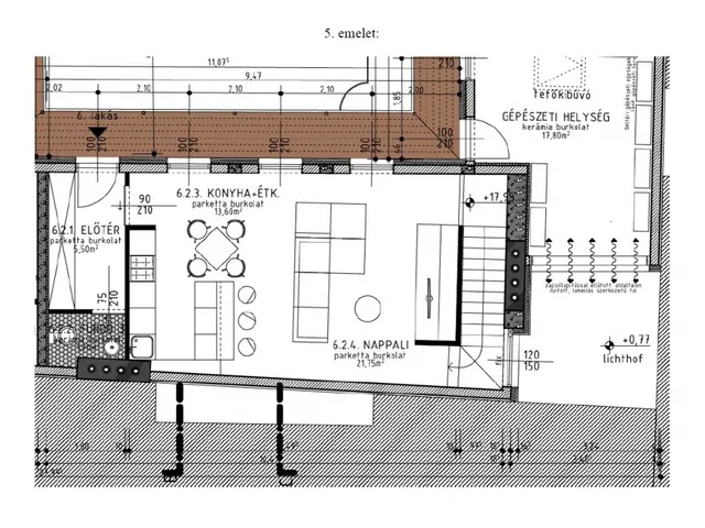 Eladó lakás Budapest VI. kerület, Paulay utca 96 nm
