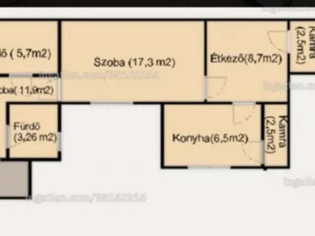Eladó ház Budapest XV. kerület, Bercsényi utca 88 nm