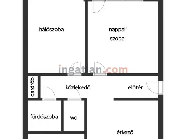 Eladó lakás Budapest X. kerület, Óhegy, Kőér utca közeli utca 56 nm