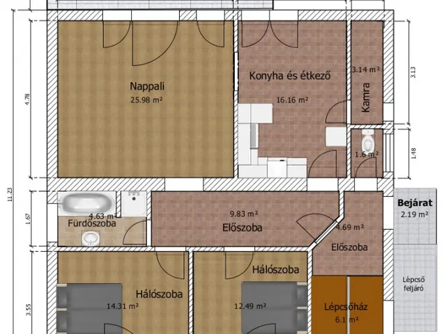 Eladó ház Budapest XXI. kerület, Tamariska domb közelében 319 nm