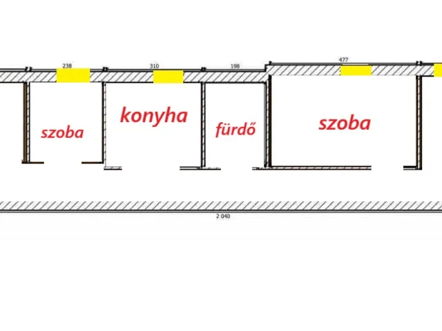 Eladó lakás Budapest XIII. kerület, Szuterén lakás nagyon kedvező árban eladó! 81 nm