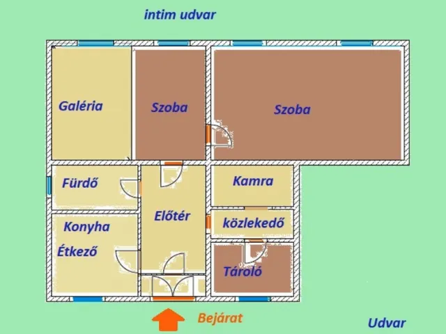 Eladó lakás Budapest V. kerület 71 nm