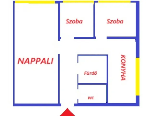 Eladó lakás Budapest III. kerület 51 nm