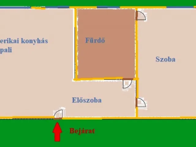 Kiadó lakás Budapest IX. kerület, Dési Huber utca 49 nm