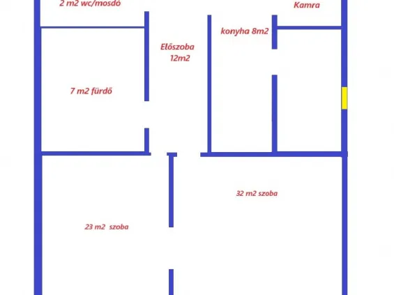 Eladó lakás Budapest XIII. kerület, Újlipótváros frekventált részén eladó lakás 92 nm
