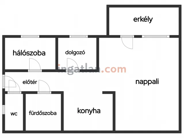 Eladó lakás Budapest XIII. kerület, Petneházy utca 36 nm