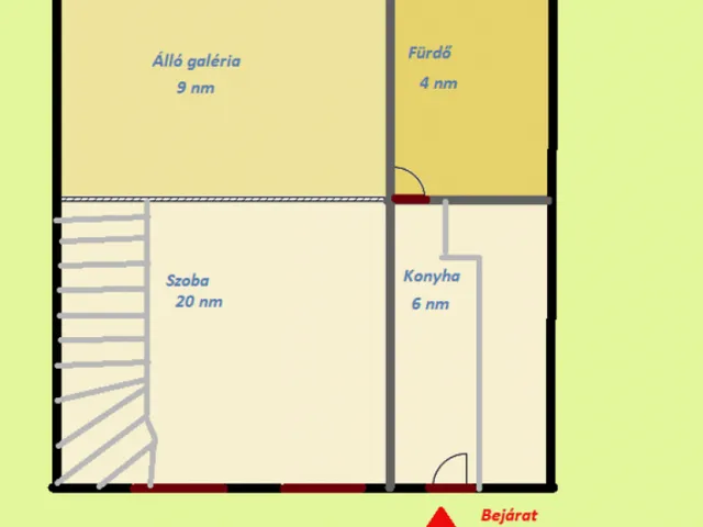 Eladó lakás Budapest VIII. kerület, Baross utca 30 nm