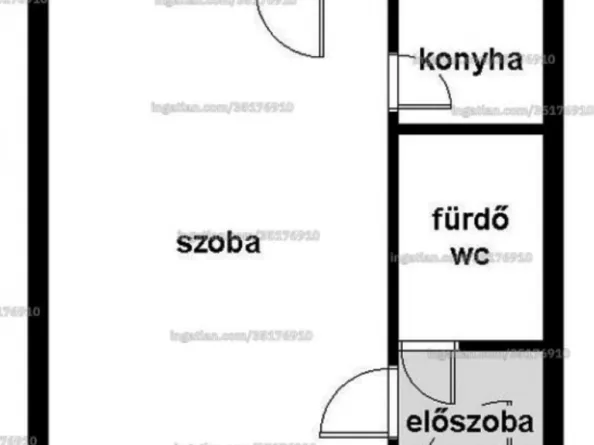 Eladó lakás Budapest III. kerület, Pók utcai ltp 30 nm