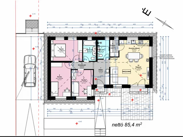 Eladó ház Tiszakécske, Fürdő utca 85 nm