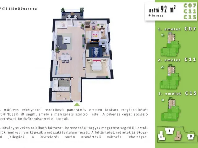 Eladó lakás Vác, Bimbó utca utca 92 nm