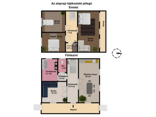 Eladó ház Diósjenő, Csokonai utca 100 nm