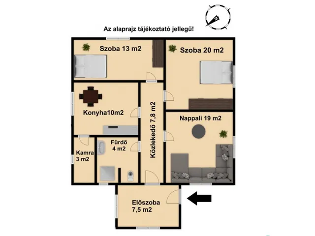 Eladó ház Csővár, Bem út 84 nm