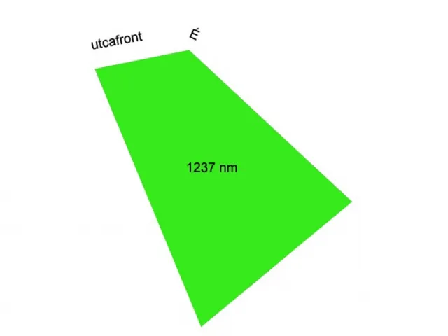 Eladó telek Sukoró, Csendes utca 1237 nm