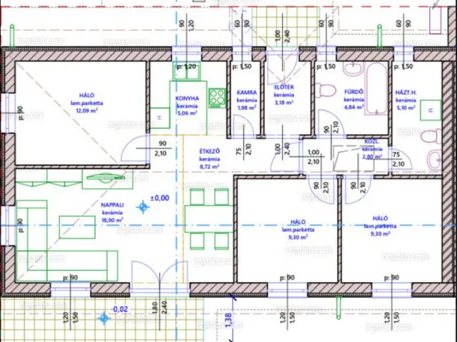 Eladó ház Velence, Adria körút 100 nm