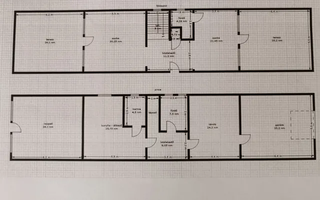 Eladó ház Fót, 2104-m2-es területtel rendelkező, 274m2-es Családi ház, 99m2-es műhellyel eladó! 274 nm