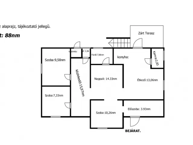 Eladó ház Táborfalva, Felújított, 161 m2-es két generációs családi ház eladó. 161 nm