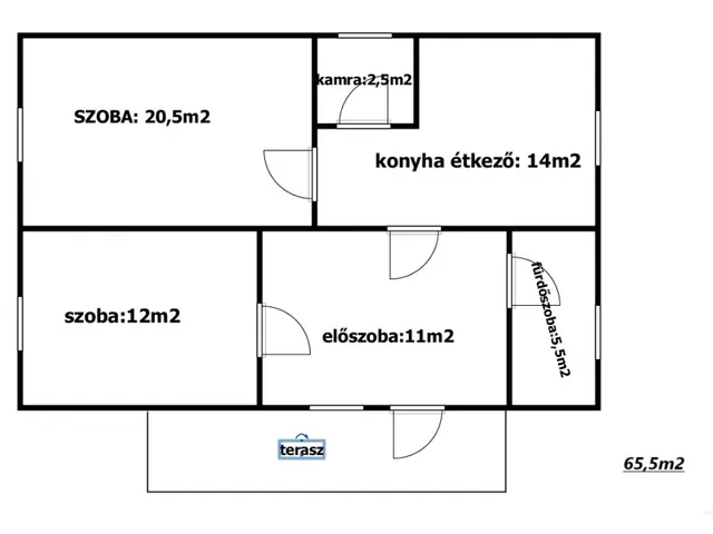 Eladó ház Pusztavacs 66 nm