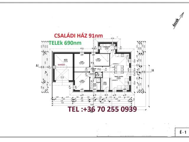 Eladó ház Harka 91 nm