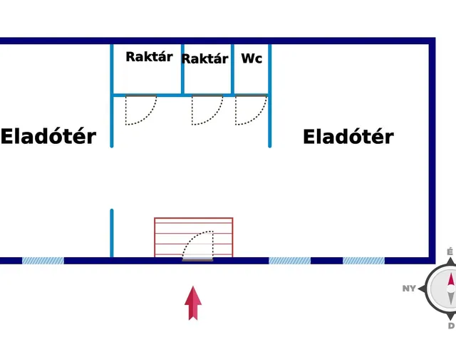 Eladó kereskedelmi és ipari ingatlan Nyíregyháza 76 nm