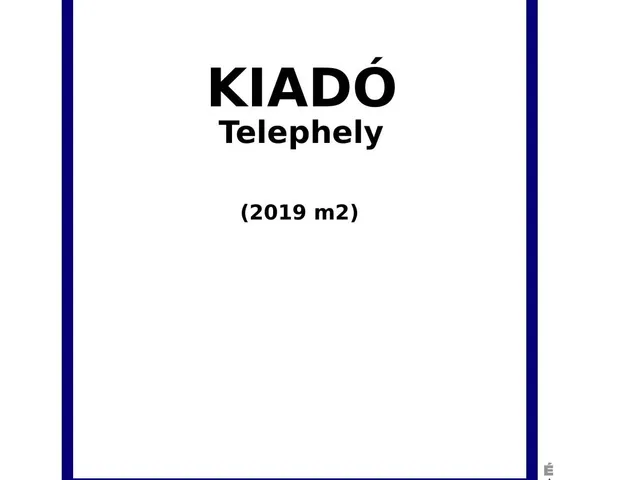 Kiadó telek Nyíregyháza 2019 nm