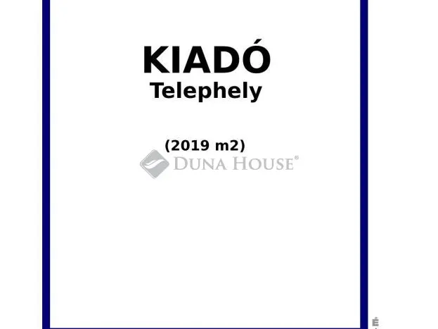 Kiadó telek Nyíregyháza, Tokaji út 2019 nm