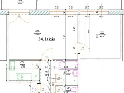 Eladó lakás Nyíregyháza 53 nm