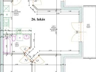 Eladó lakás Nyíregyháza 78 nm