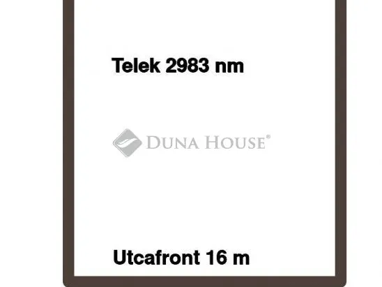 Eladó telek Nyíregyháza, Salamonbokor 2983 nm