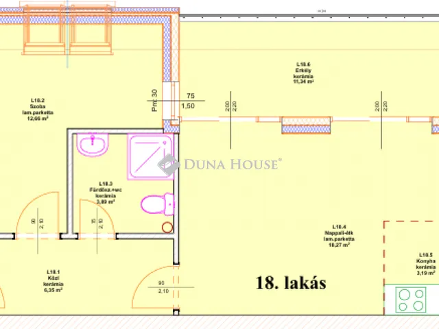 Eladó lakás Nyíregyháza 55 nm
