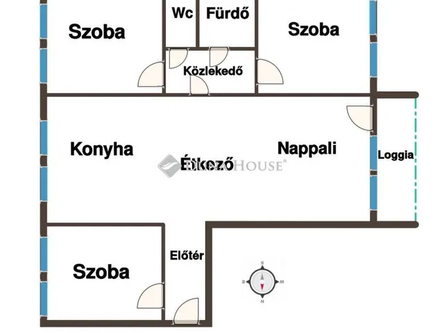 Eladó lakás Nyíregyháza 78 nm