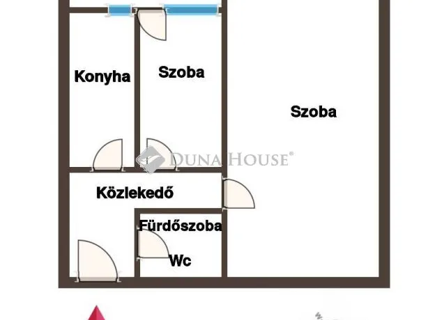Eladó lakás Nyíregyháza, Széna tér 42 nm